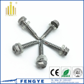 DIN7504k stainless hex head self drilling screw